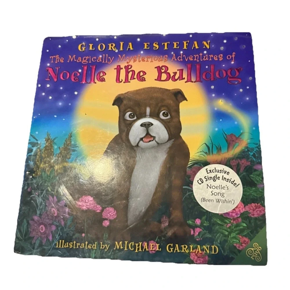 Noelle The Bulldog Book & CD Gloria Estefan Hardback